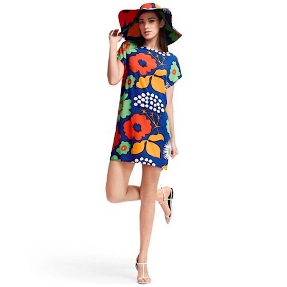NWT MARIMEKKO X TARGET - Kukkatori Floral Pop Art Dress Size XS